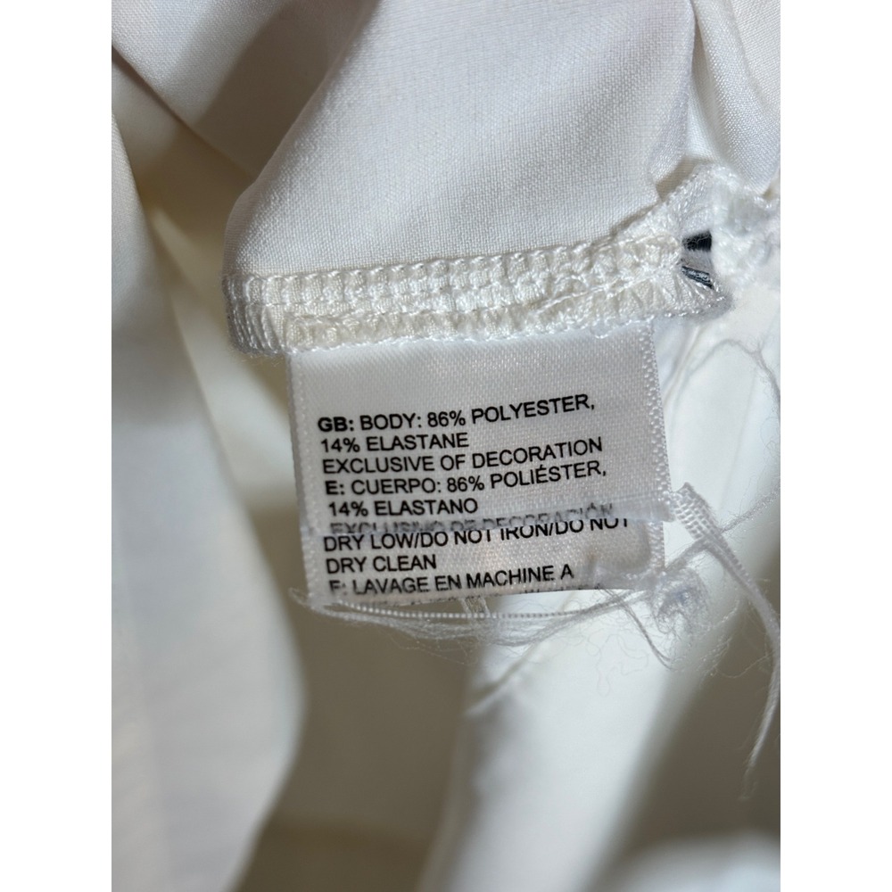 The North Face Womens XL White Sleeveless Tank Top Scoop Neck Activewear Shell - Picture 8 of 8